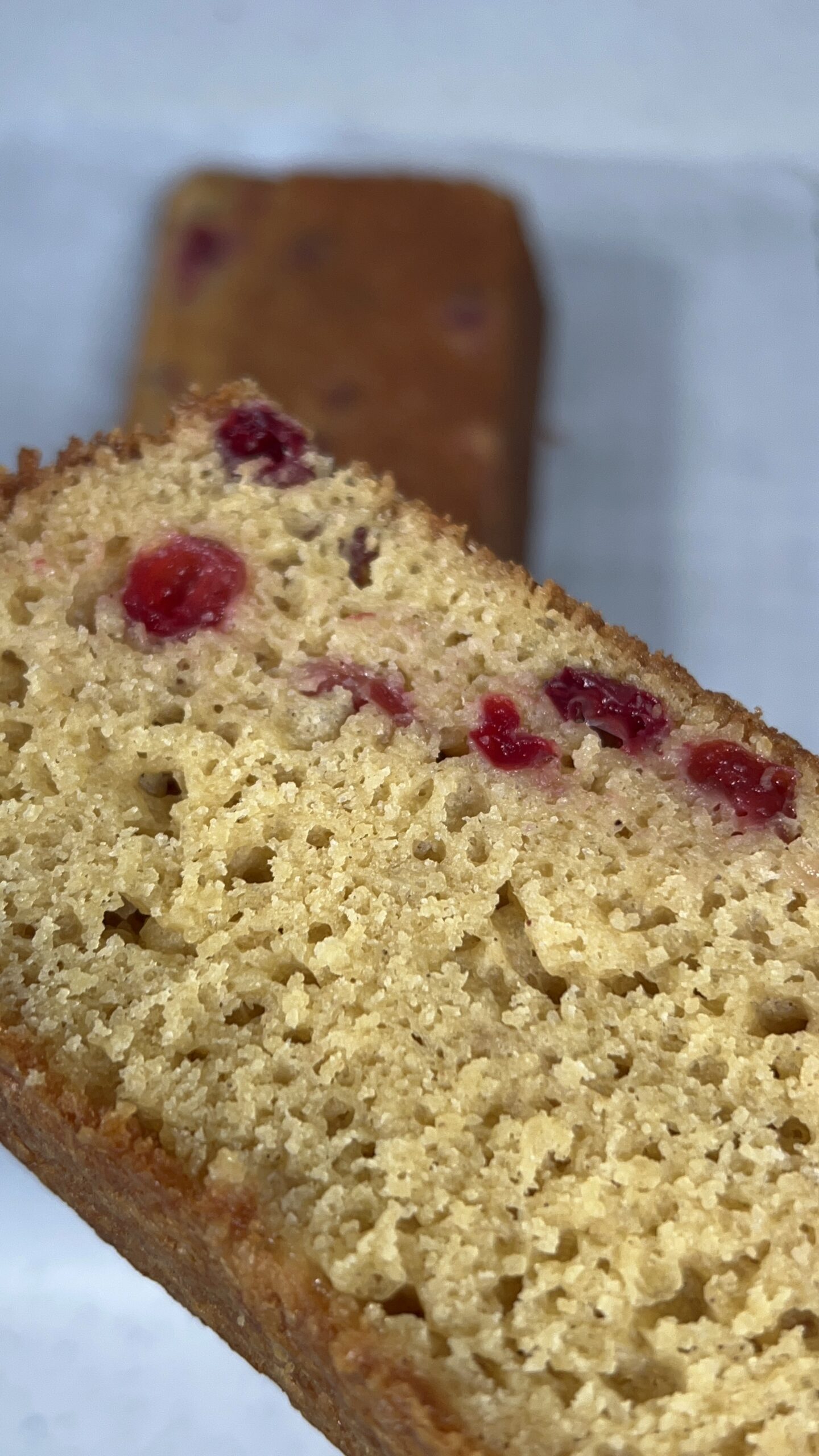 Cranberry Loaf Cake