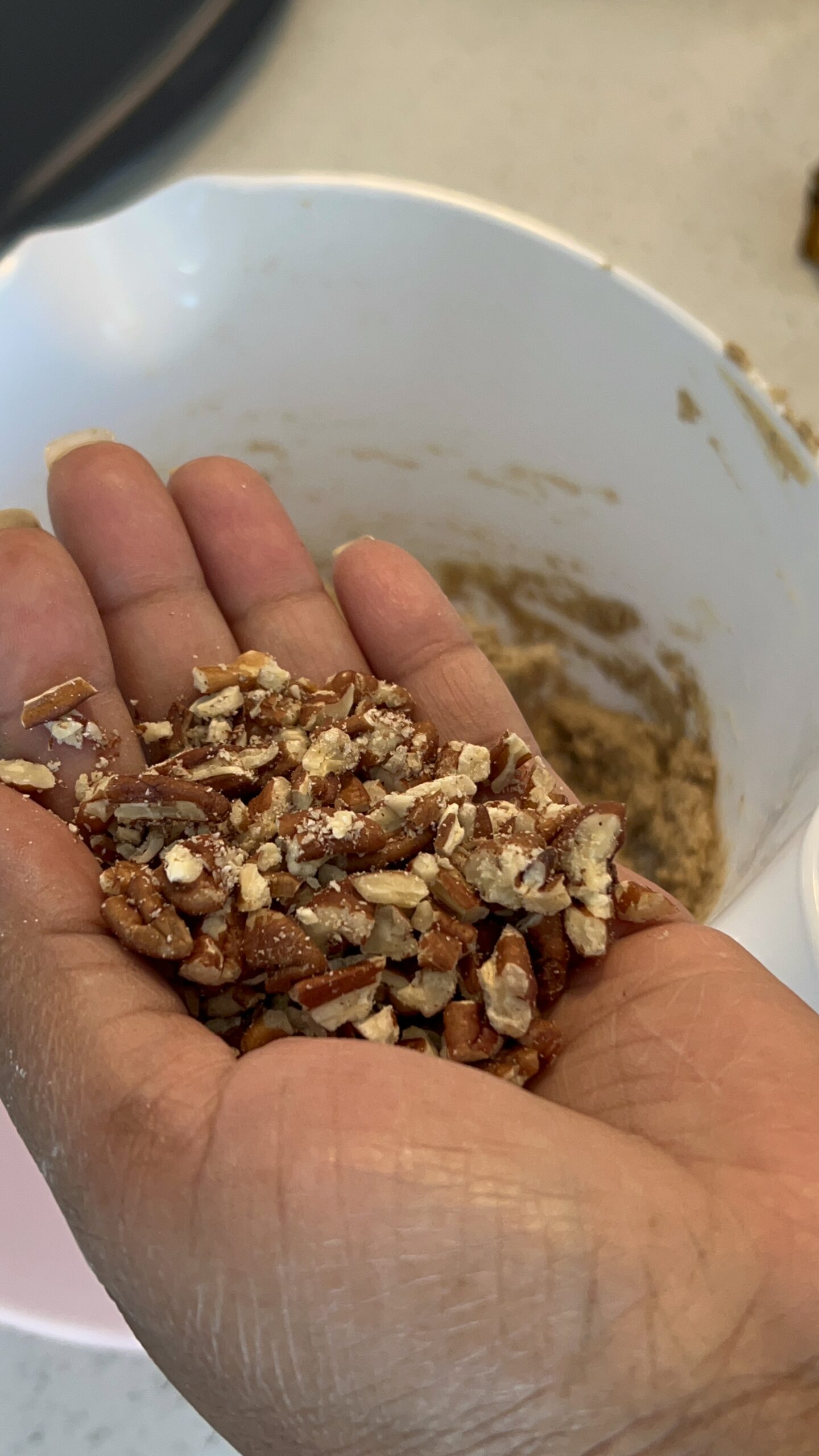Add the Pecans