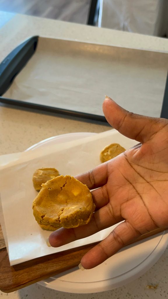 Flatten Pumpkin Cookies