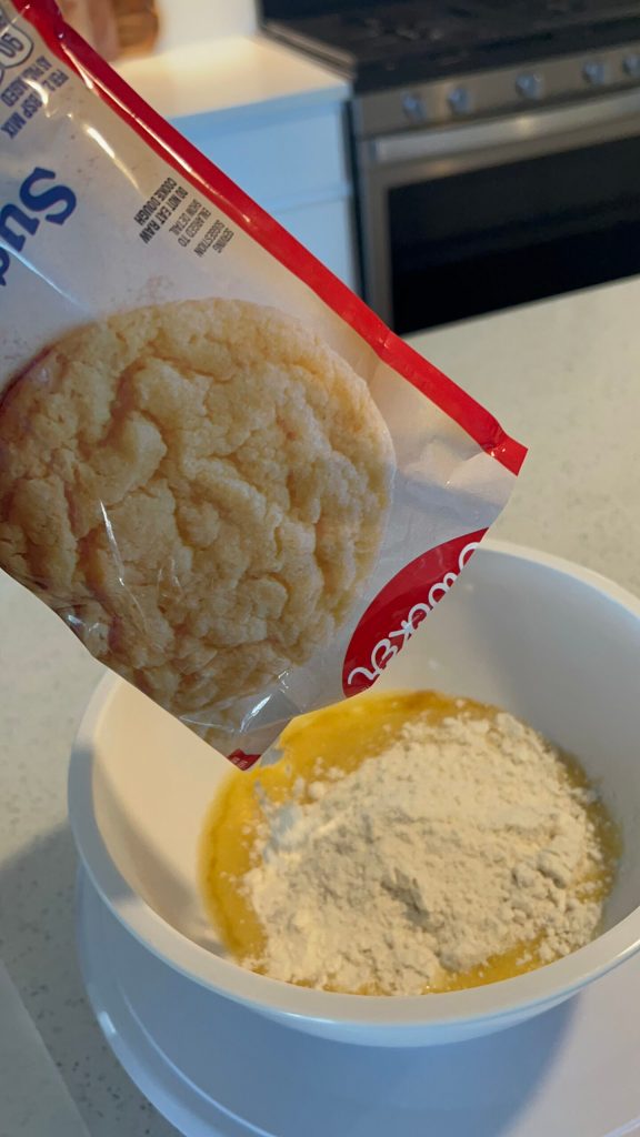 Sugar cookie mix