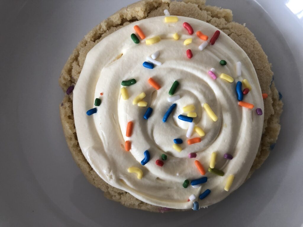 Funfetti Chewy Sugar Cookie