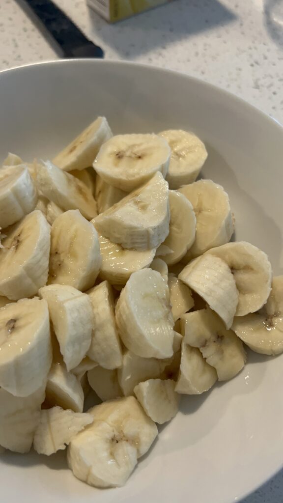 Sliced Banana